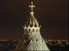 A cúpula da catedral de São Bavo em Haarlem, Holanda.