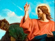 A tentação de Cristo de Félix Joseph Barrias